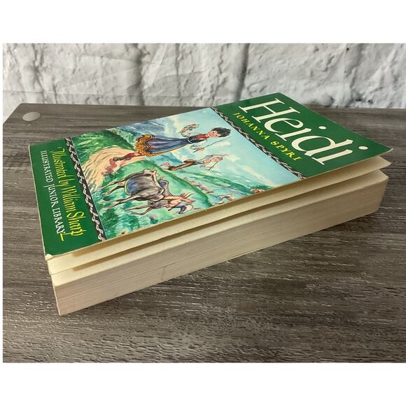 1981 Softcover Book “Heidi” by Johanna Spyri - Picture 6 of 6